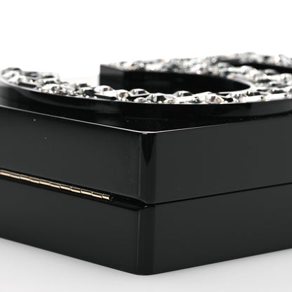 Chanel Plexiglass Strass Mosaic No 5 Minaudière Clutch  Black 10 of 13