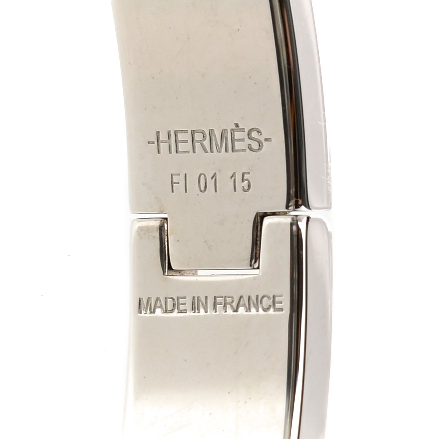 Matte Enamel Narrow Clic Clac HH Bracelet GM Bleu Nuit