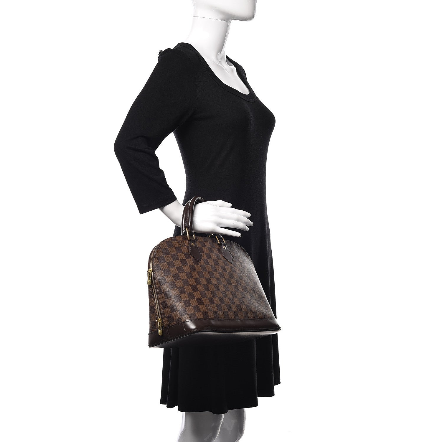 Louis Vuitton Damier Ebene Alma PM 2 of 10