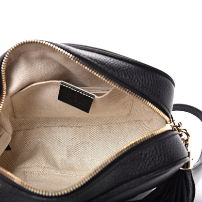 Gucci Pebbled Calfskin Small Soho Disco Bag Black 5 of 11