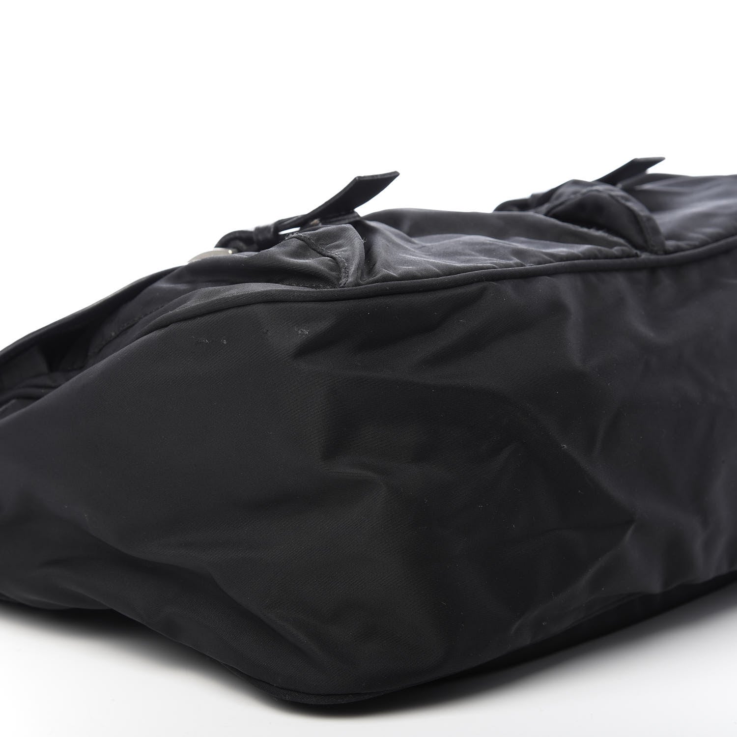 Prada Nylon Vela Messenger Bag Black 6 of 12