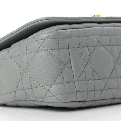 Christian Dior Calfskin Cannage Small Caro Bag Grey 8 of 11
