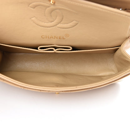 Chanel Lambskin Quilted Small Double Flap Beige 4 of 15