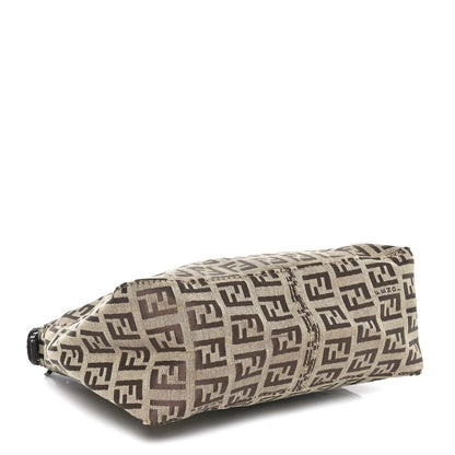 Fendi Zucchino Mini Pochette Tobacco Moro 4 of 10