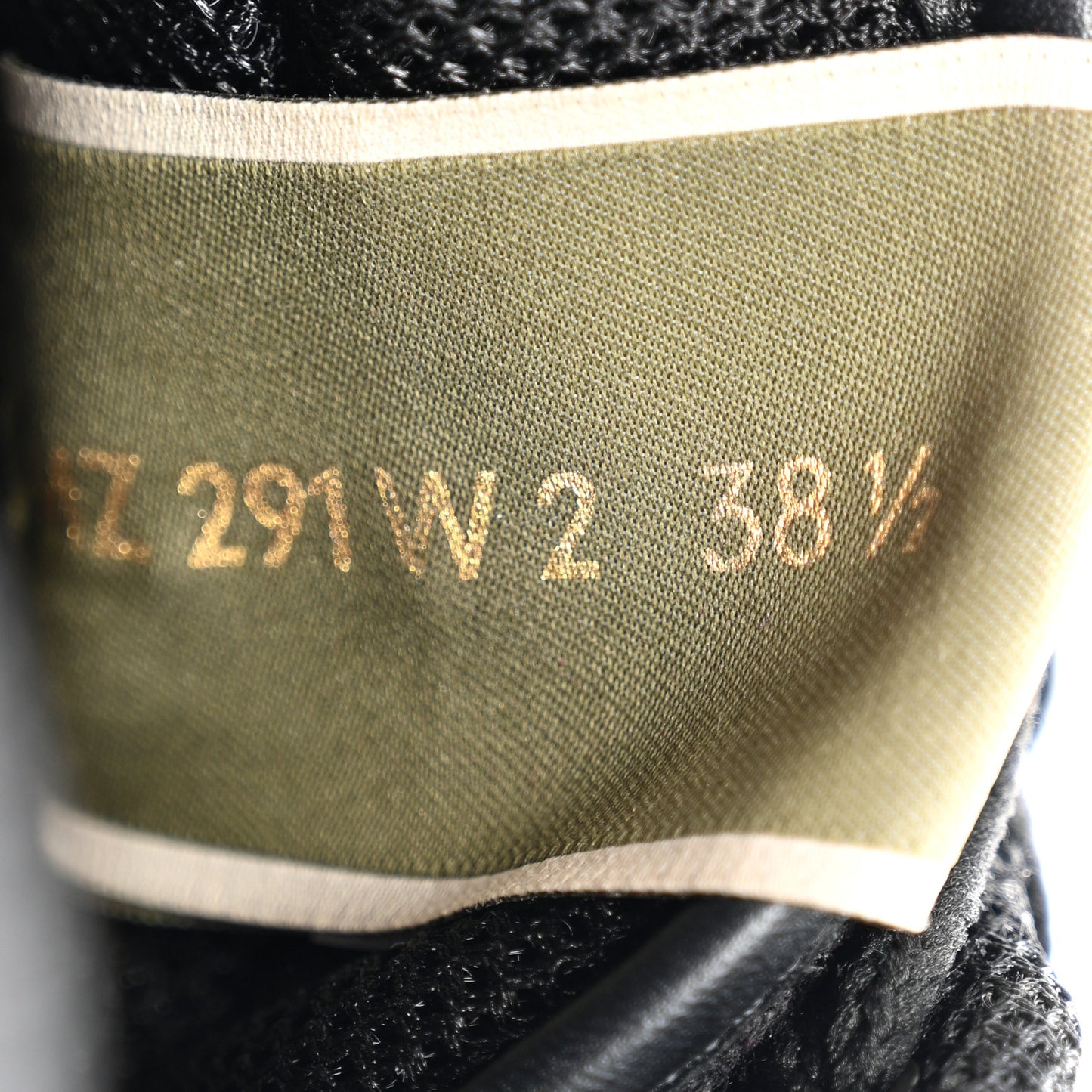 Calfskin Suede Macrame Lace Rockstud Sneakers 38.5 Black