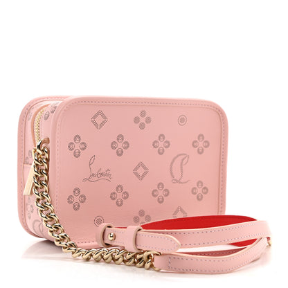 Christian Louboutin Calfskin Small Radioloubi Pink 2 of 7