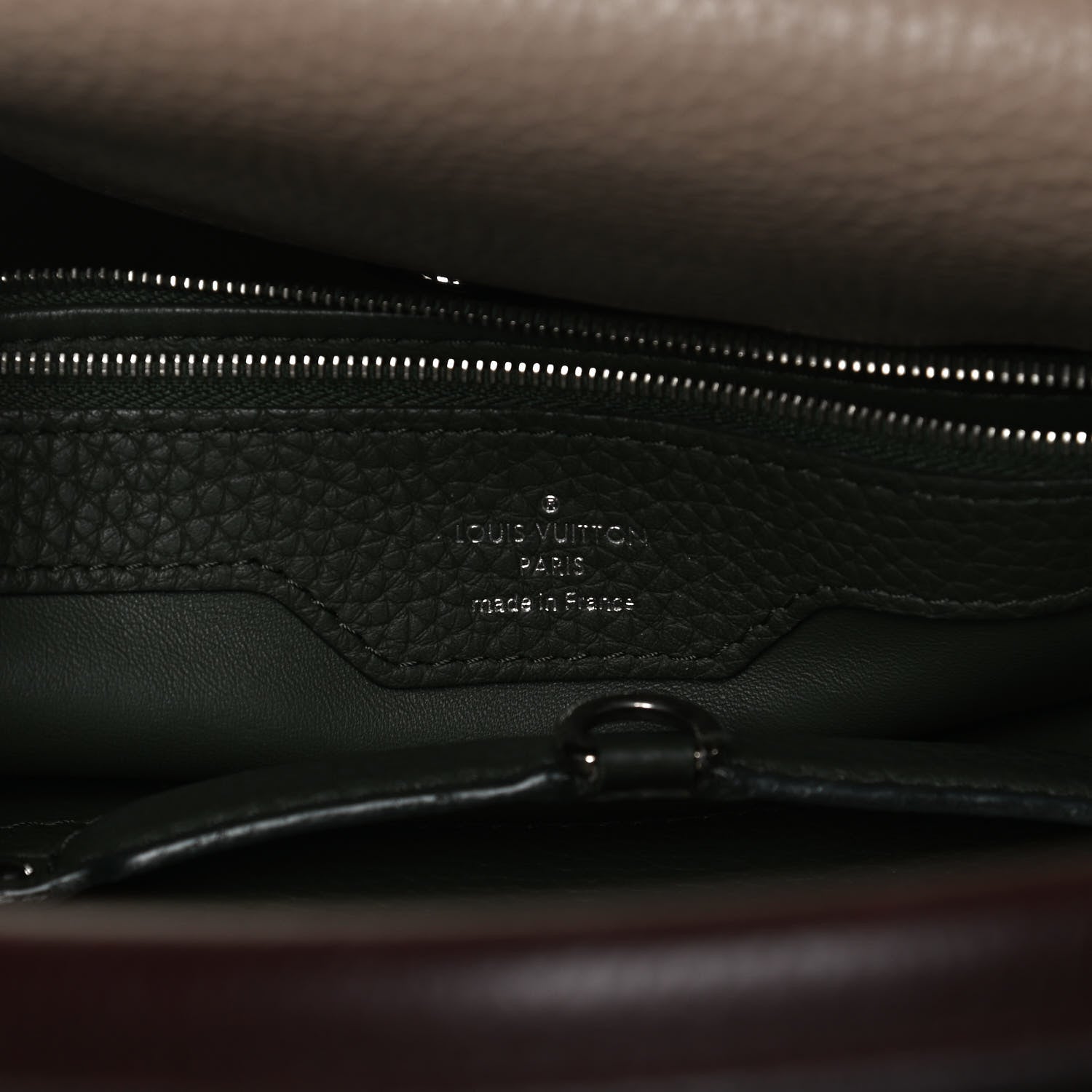 Louis Vuitton Taurillon Capucines MM Multicolor 9 of 11