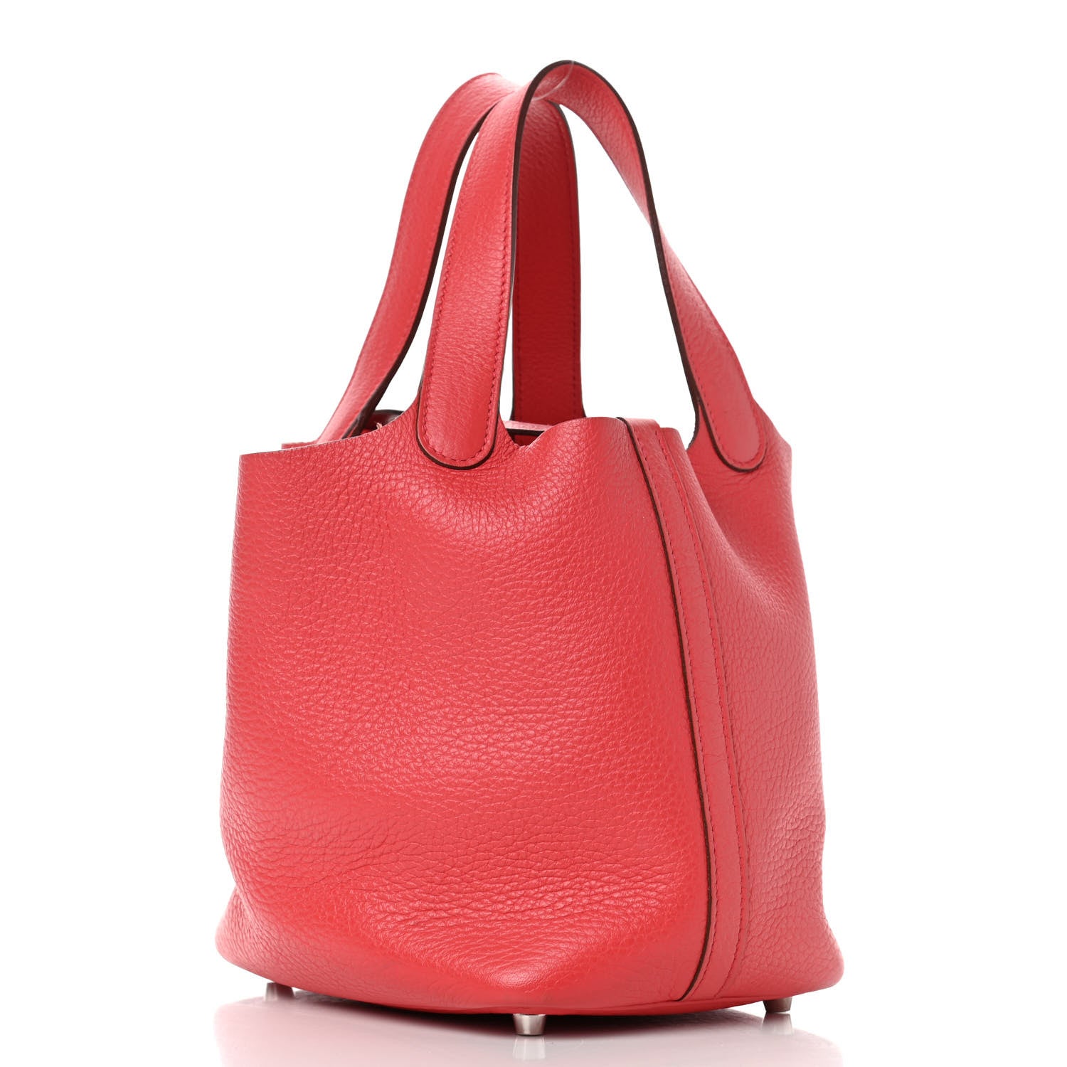 Hermes Taurillon Clemence Picotin Lock 18 PM Rose Jaipur 2 of 4