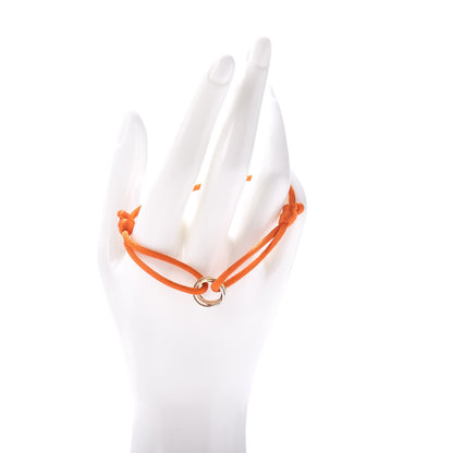 Cartier 18K Pink Yellow White Gold Trinity Adjustable Cord Bracelet Orange 2 of 4