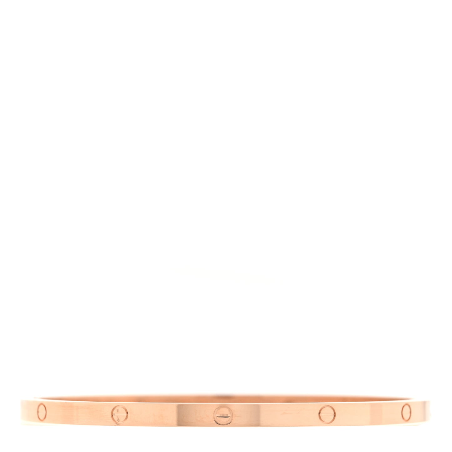 18K Pink Gold Small LOVE Bracelet 19