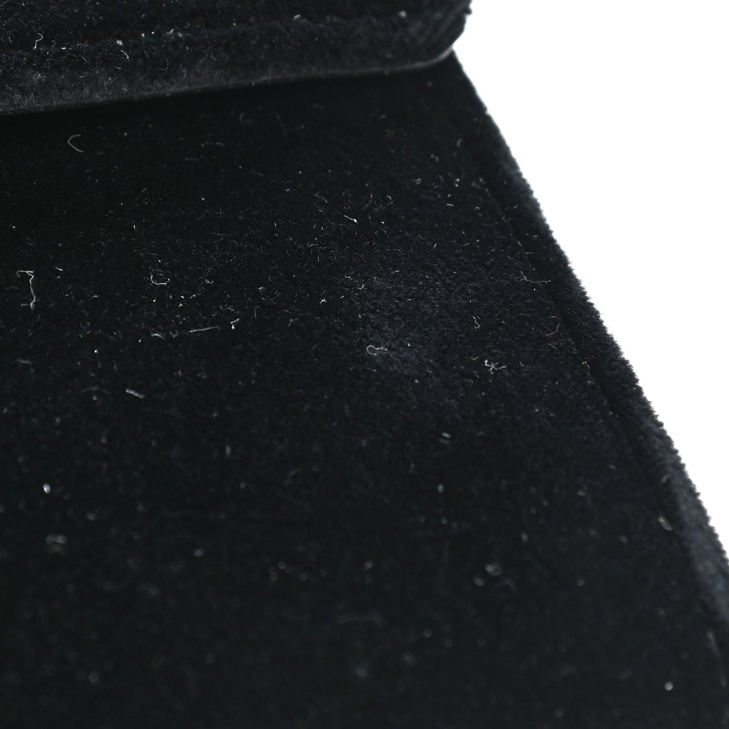 Velvet Dionysus Clutch Black