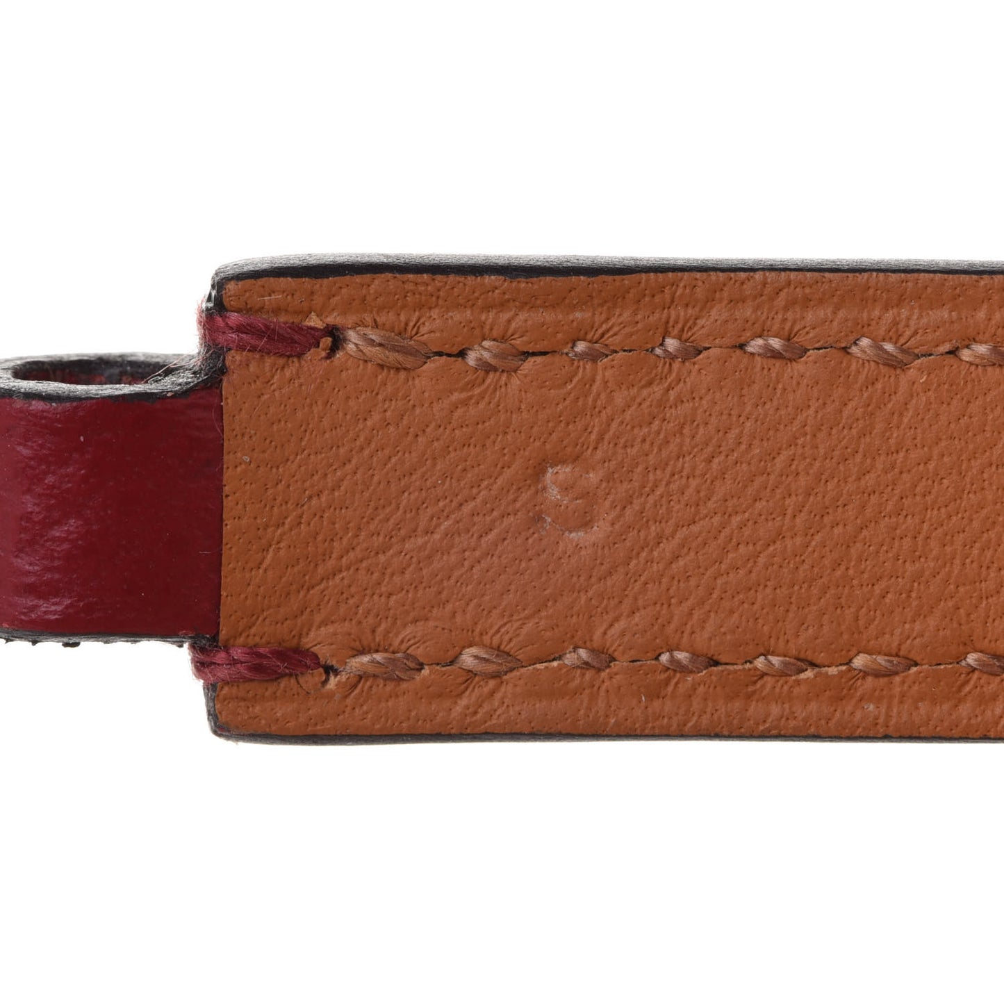 Epsom Rivale Double Tour Bracelet S Rouge Grenat