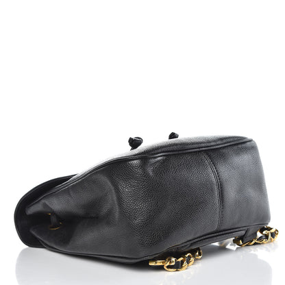 Chanel Caviar CC Backpack Black 4 of 13