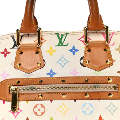 Louis Vuitton Monogram Multicolor Alma White 15 of 21