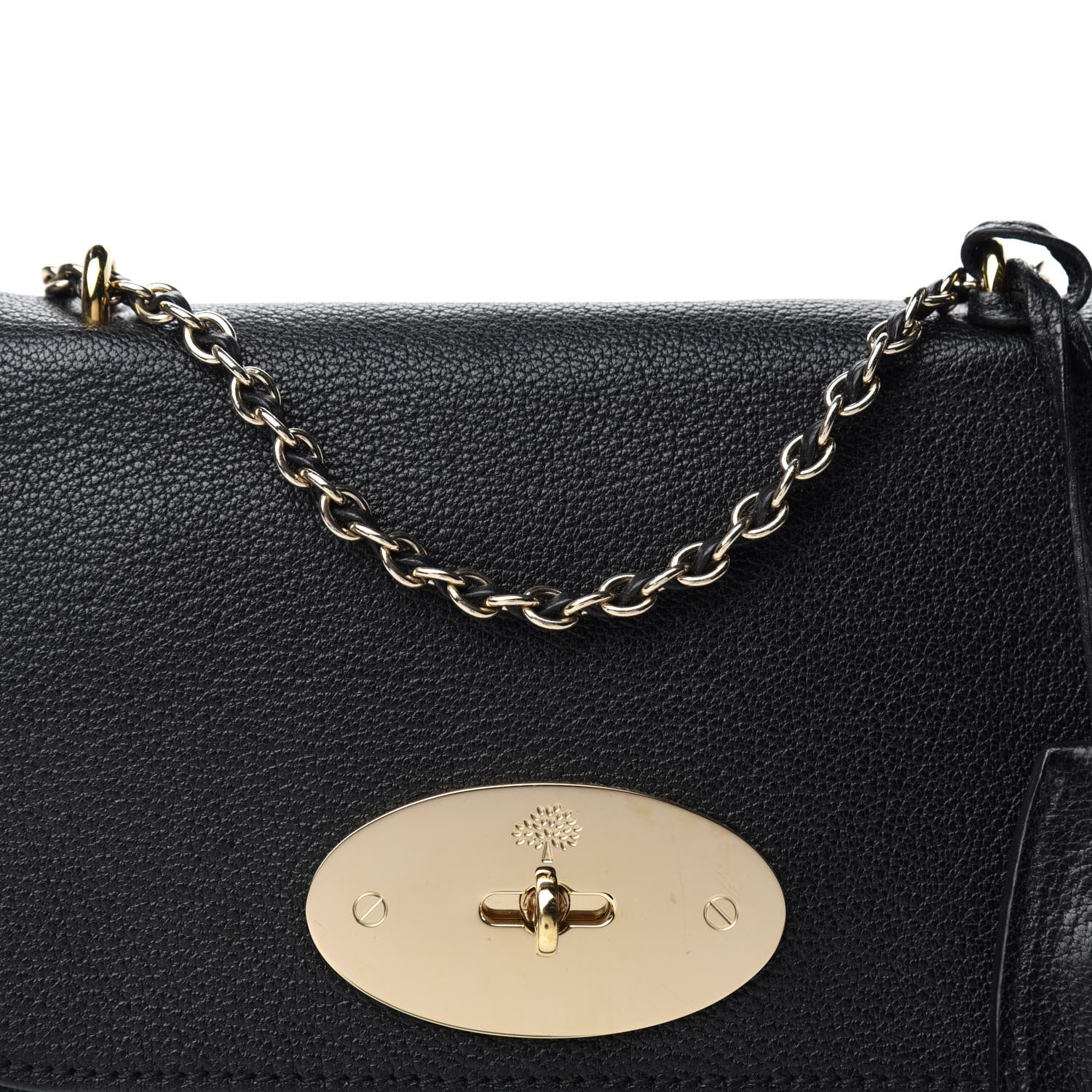Mulberry Small Classic Grain Small Lily Flap Black 12 of 12