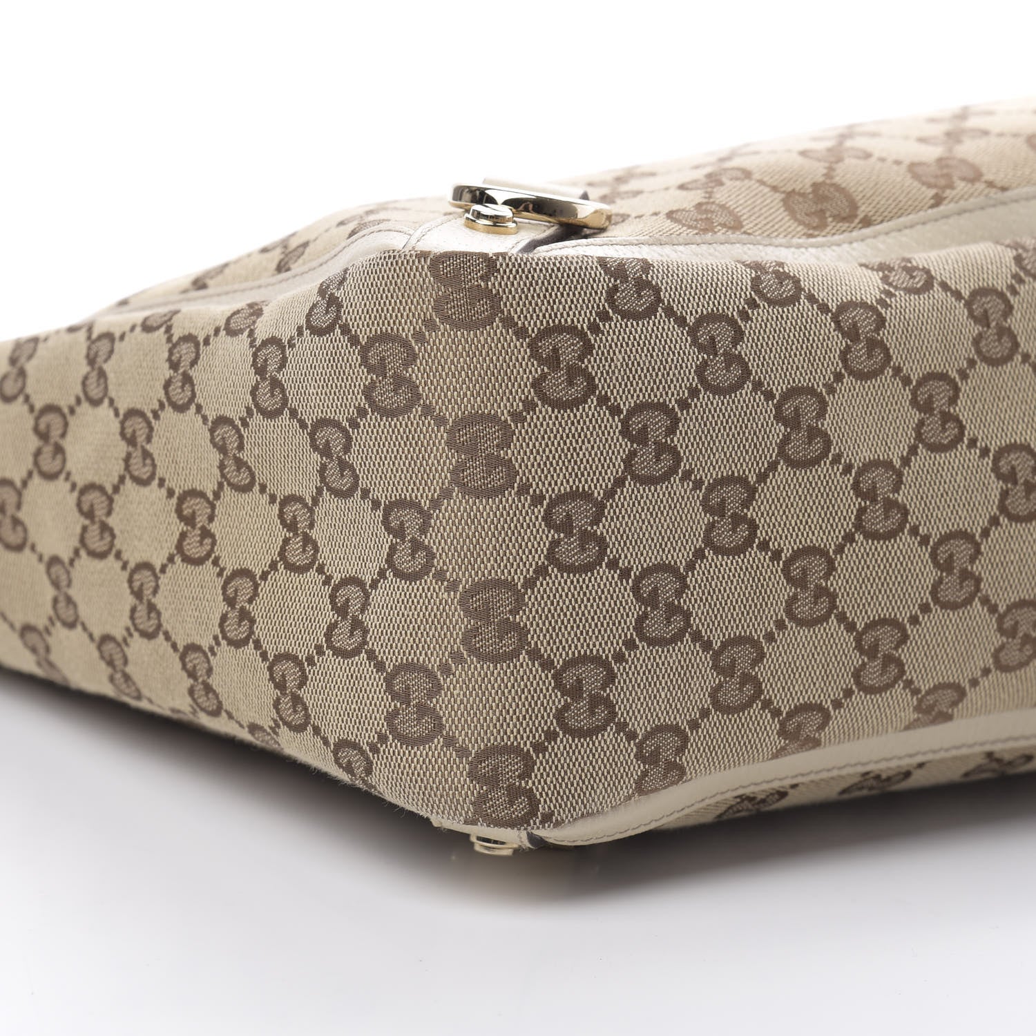Gucci Monogram Large Abbey Tote Off White 9 of 13