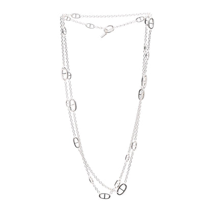 Hermes Sterling Silver Farandole Necklace 160 2 of 4