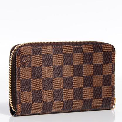 Louis Vuitton Damier Ebene Zippy Compact Wallet 3 of 8