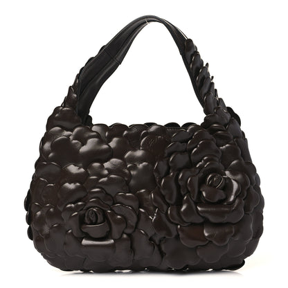 Valentino Garavani Nappa Atelier 03 Rose Edition Small Hobo Brown 1 of 8
