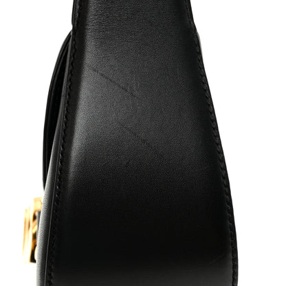 Valentino Garavani Smooth Calfskin Vlogo Chain Shoulder Bag Black 10 of 10
