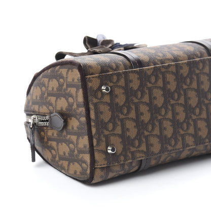 Christian Dior Monogram Trotter Romantique Boston Bag Brown 5 of 7