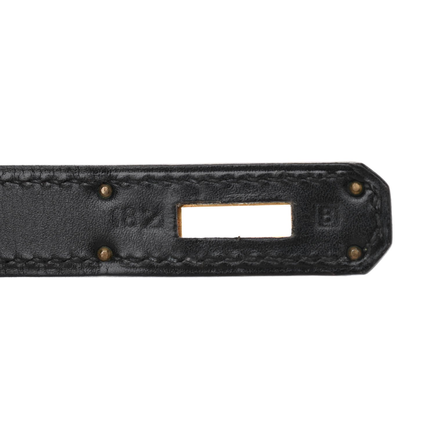 Hermes Box Kelly Retourne 35 Black 7 of 12