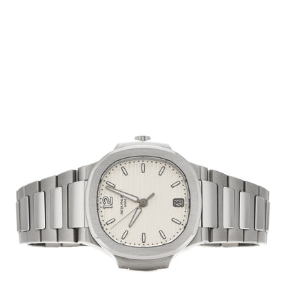 Patek Philippe Stainless Steel 35.2mm Nautilus Automatic Watch White 7118/1A-010 2 of 5
