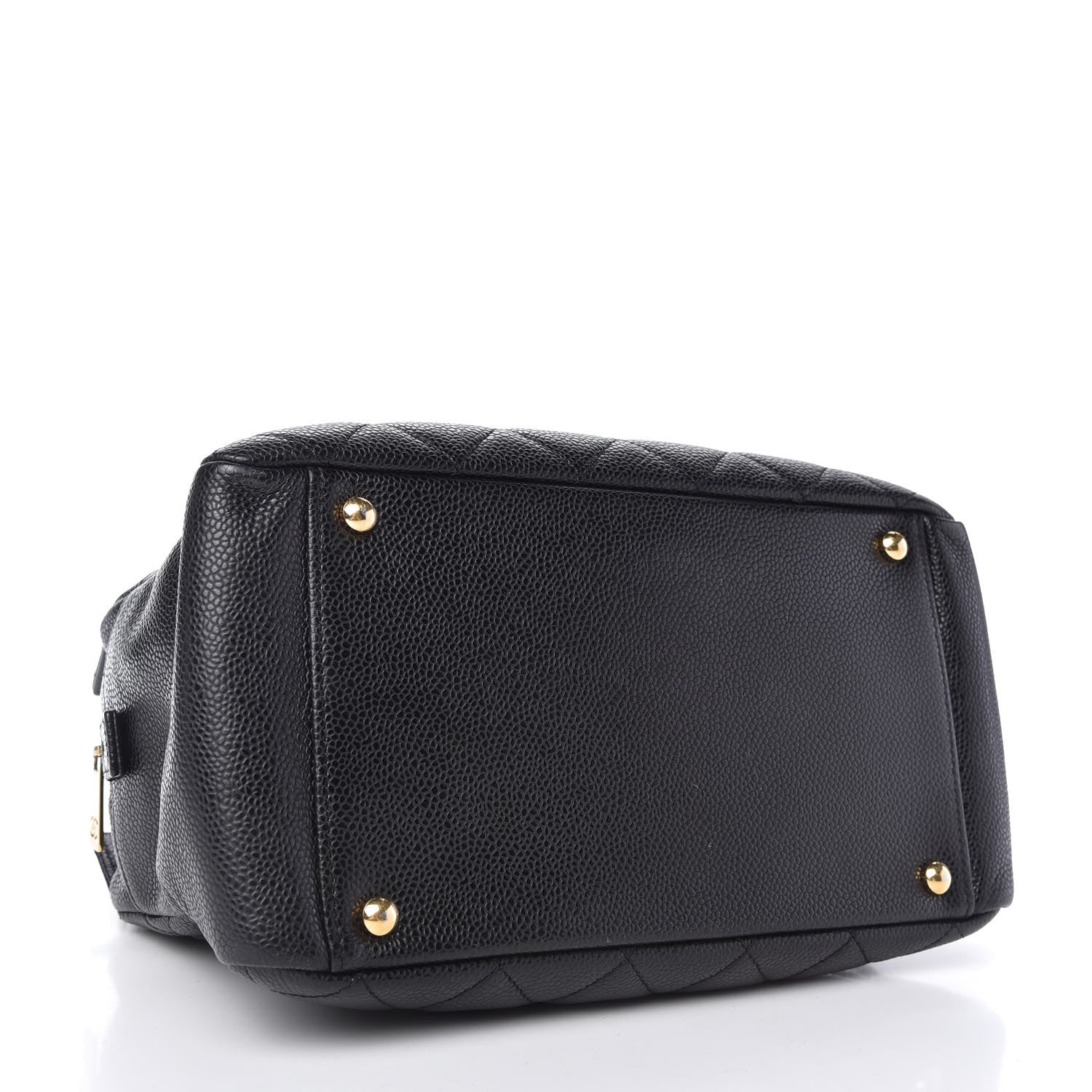 Chanel Caviar Quilted Petit Timeless Tote PTT Black 4 of 10