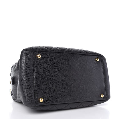 Chanel Caviar Quilted Petit Timeless Tote PTT Black 4 of 10