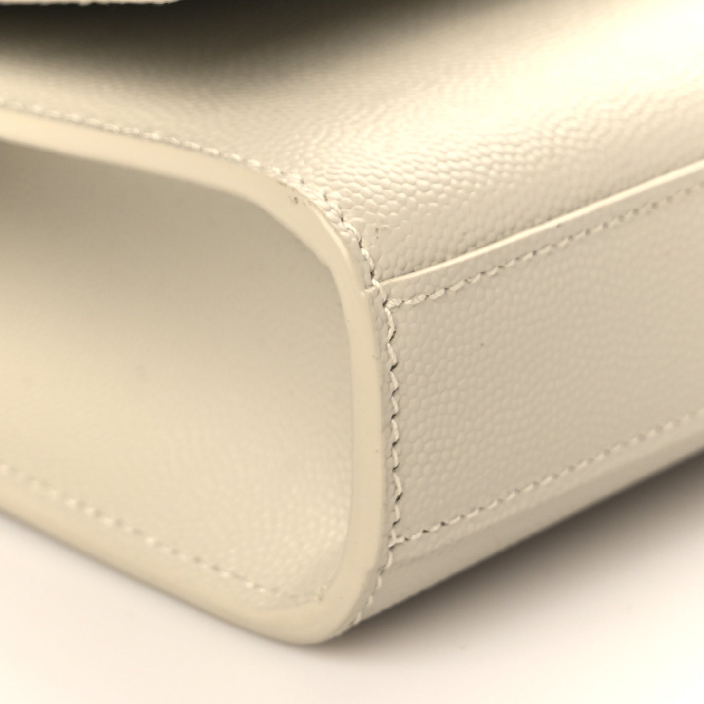 Grain De Poudre Small Monogram Kate Satchel Crema Soft