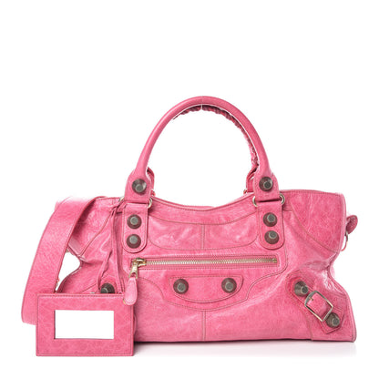Balenciaga Agneau Giant 21 Rose Gold Hardware Part Time Sorbet 1 of 17