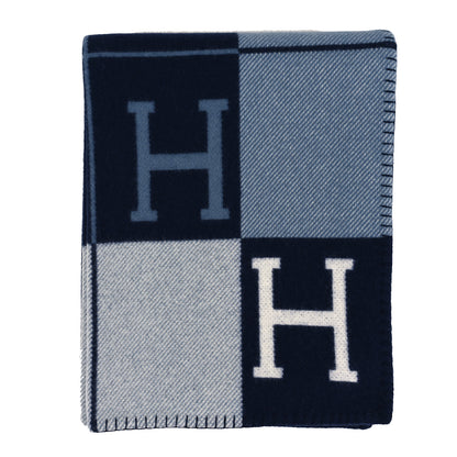 Hermes Wool Cashmere Avalon III Blanket Caban Ecru 1 of 3