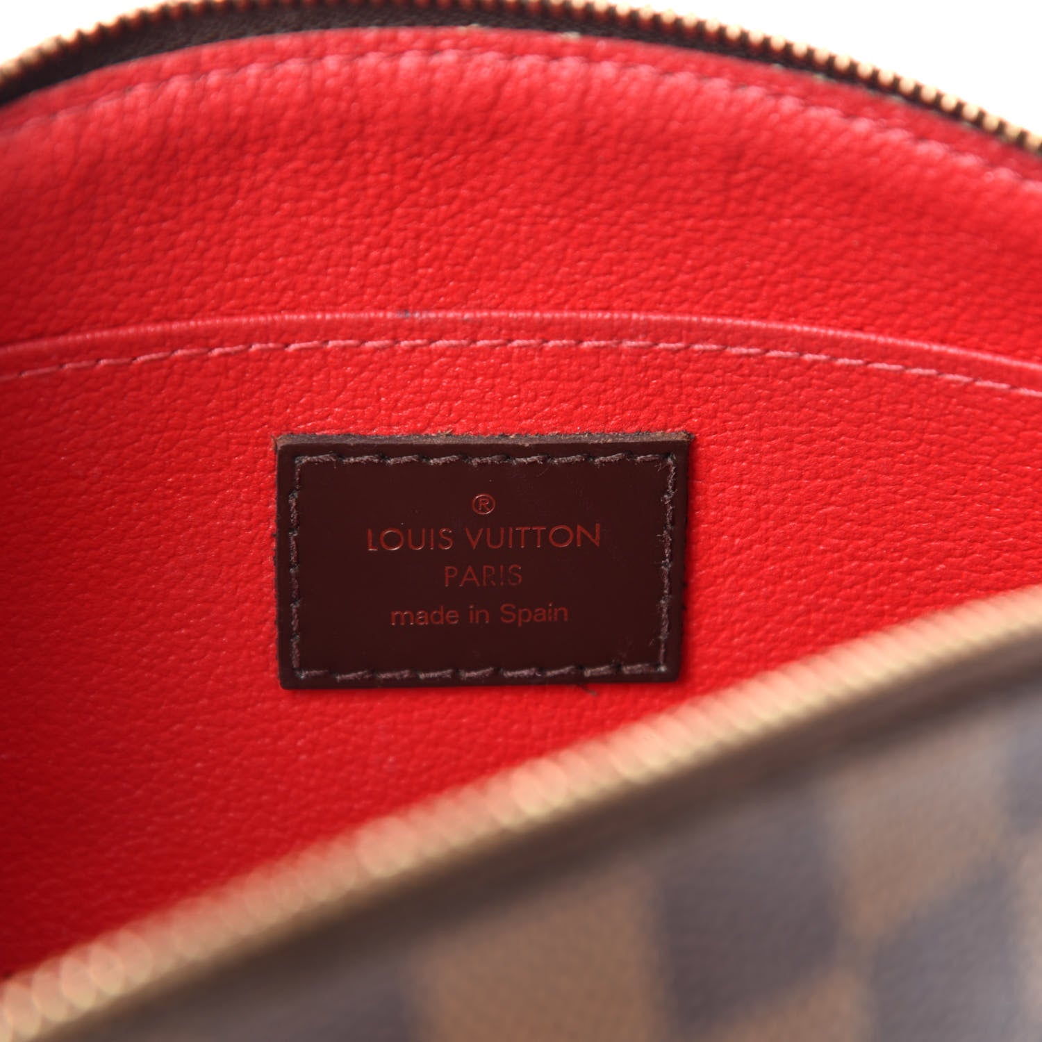 Louis Vuitton Damier Ebene Cosmetic Pouch 7 of 7