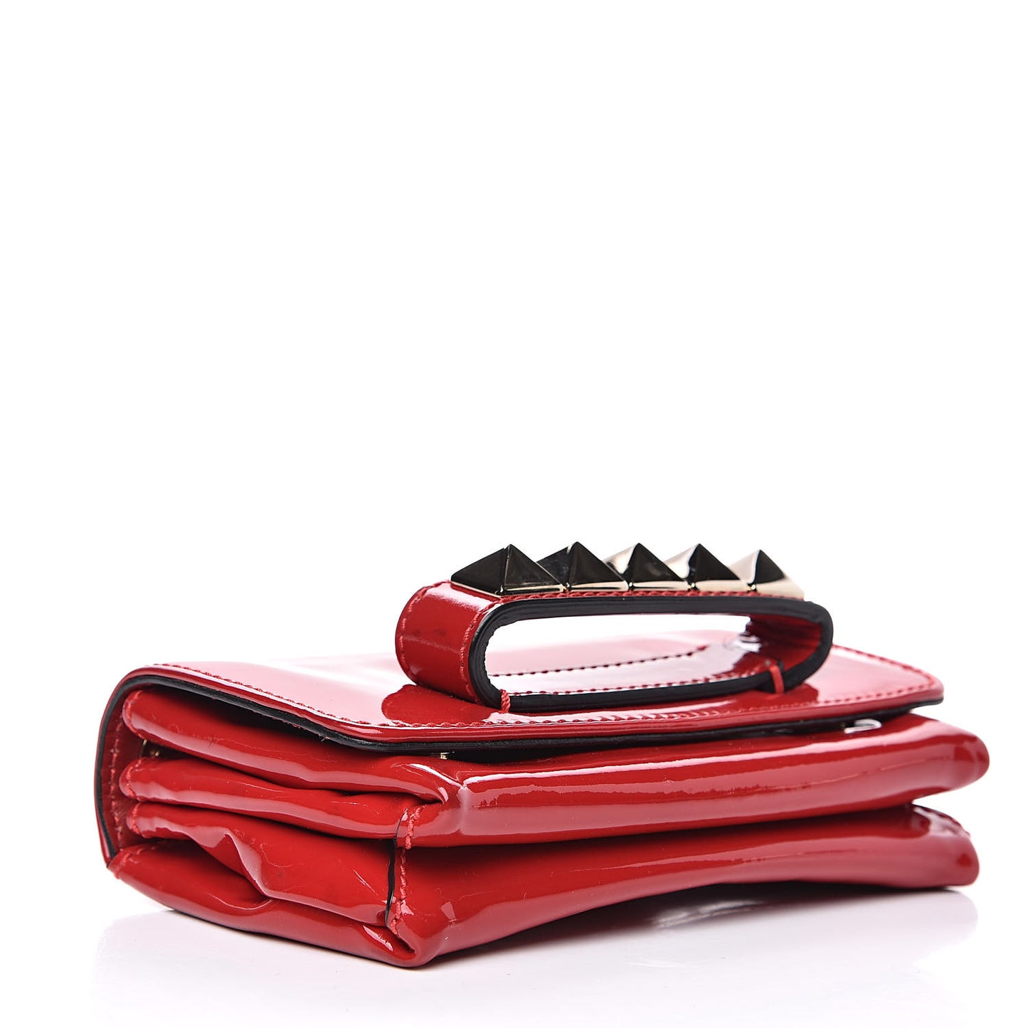 Patent Mini Va Va Voom Shoulder Bag Rosso Valentino