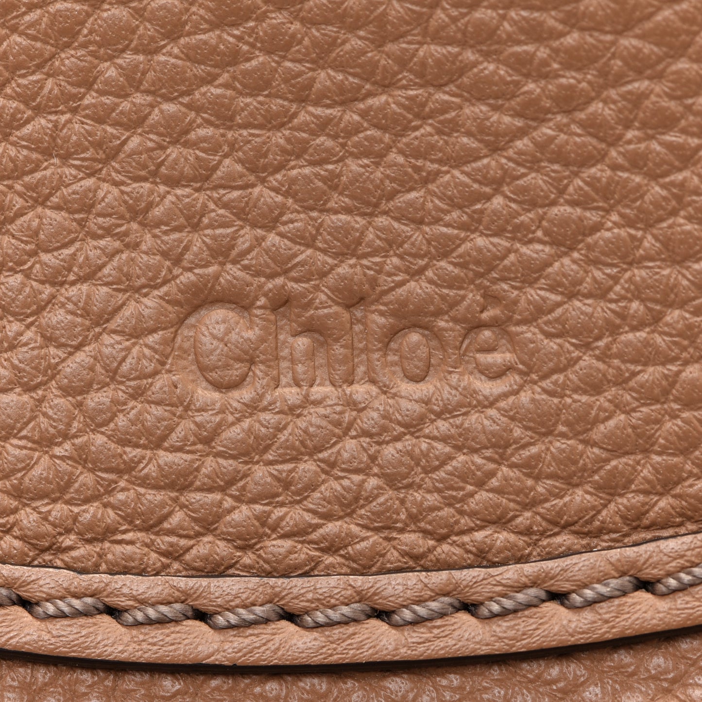 Calfskin Medium Marcie Round Crossbody Bag Nut