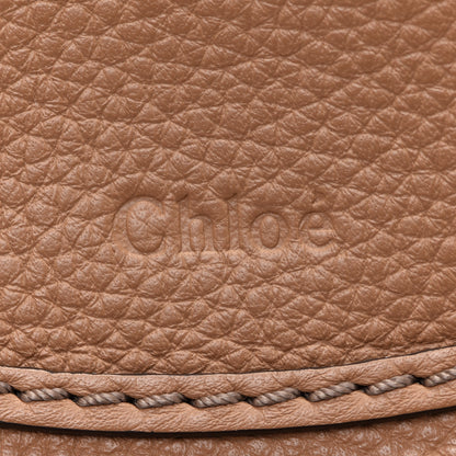 Chloe Calfskin Medium Marcie Round Crossbody Bag Nut 9 of 19