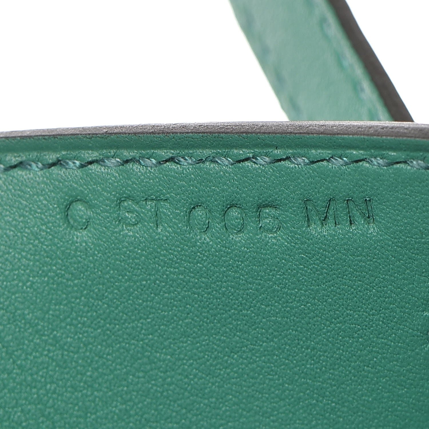 Hermes Swift Kelly Pochette Clutch Vert Vertigo 24 of 28