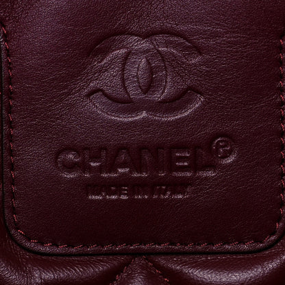Chanel Lambskin Quilted Extra Large Coco Cocoon Reversible Tote Black 6 of 14