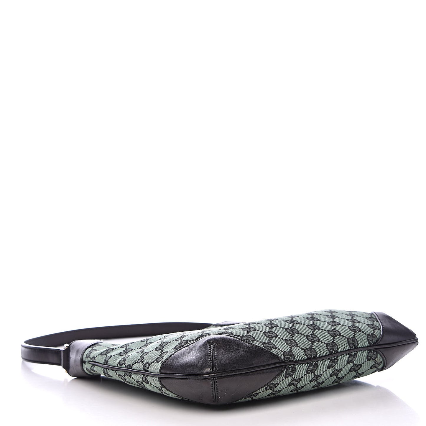 Monogram Signature Hobo Shoulder Bag Green