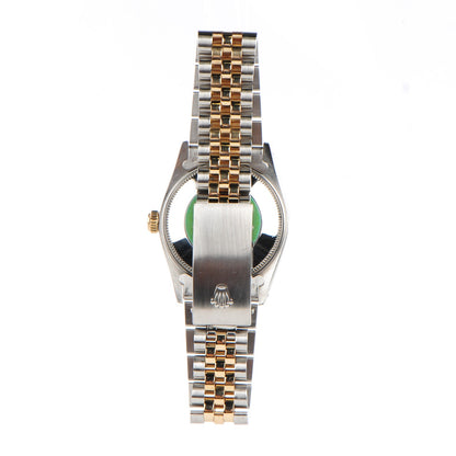 Rolex Stainless Steel 18K Yellow Gold 31mm Oyster Perpetual Datejust Watch Champagne 68273 4 of 7