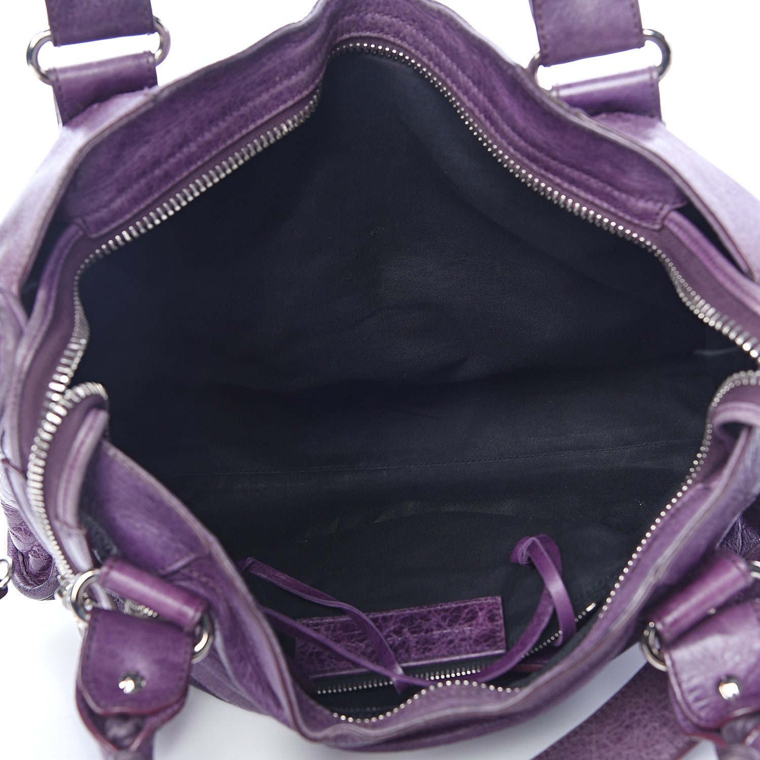 Balenciaga Agneau Giant 21 Silver Hardware City Raisin 5 of 14
