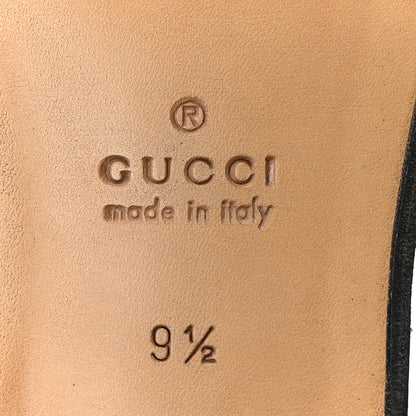 Gucci Millennial Ribot Mens Horsebit Loafers 9.5 Black 7 of 10