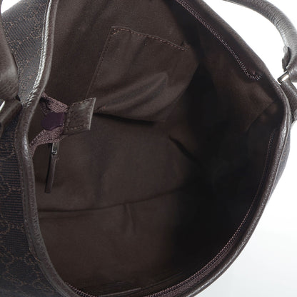 Gucci Monogram Abbey D Ring Hobo Brown 5 of 7