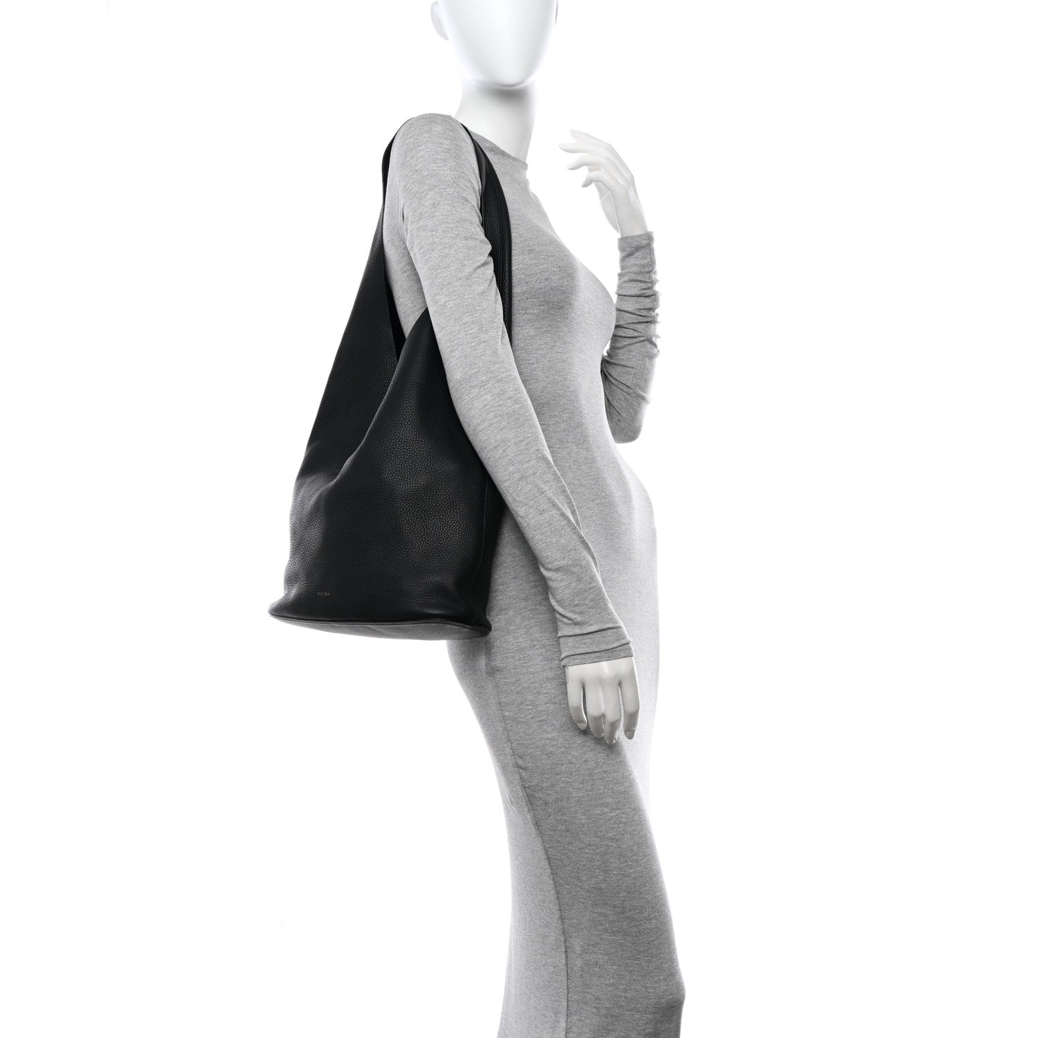 The Row Grained Calfskin Bindle Three Bag Black 2 of 9