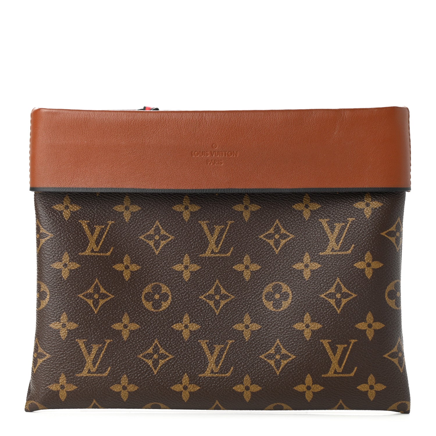 Louis Vuitton Monogram Tuileries Pochette Caramel 1 of 7