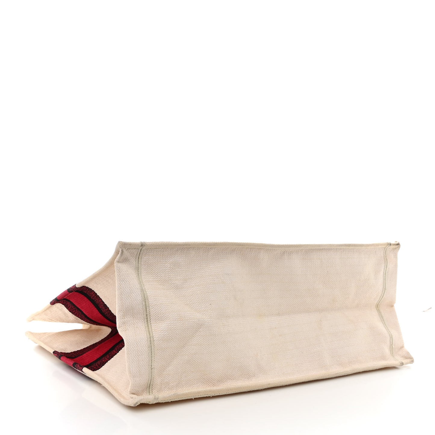 Canvas DiorAmour Chinese Valentines Je T’aime Large Book Tote White Red