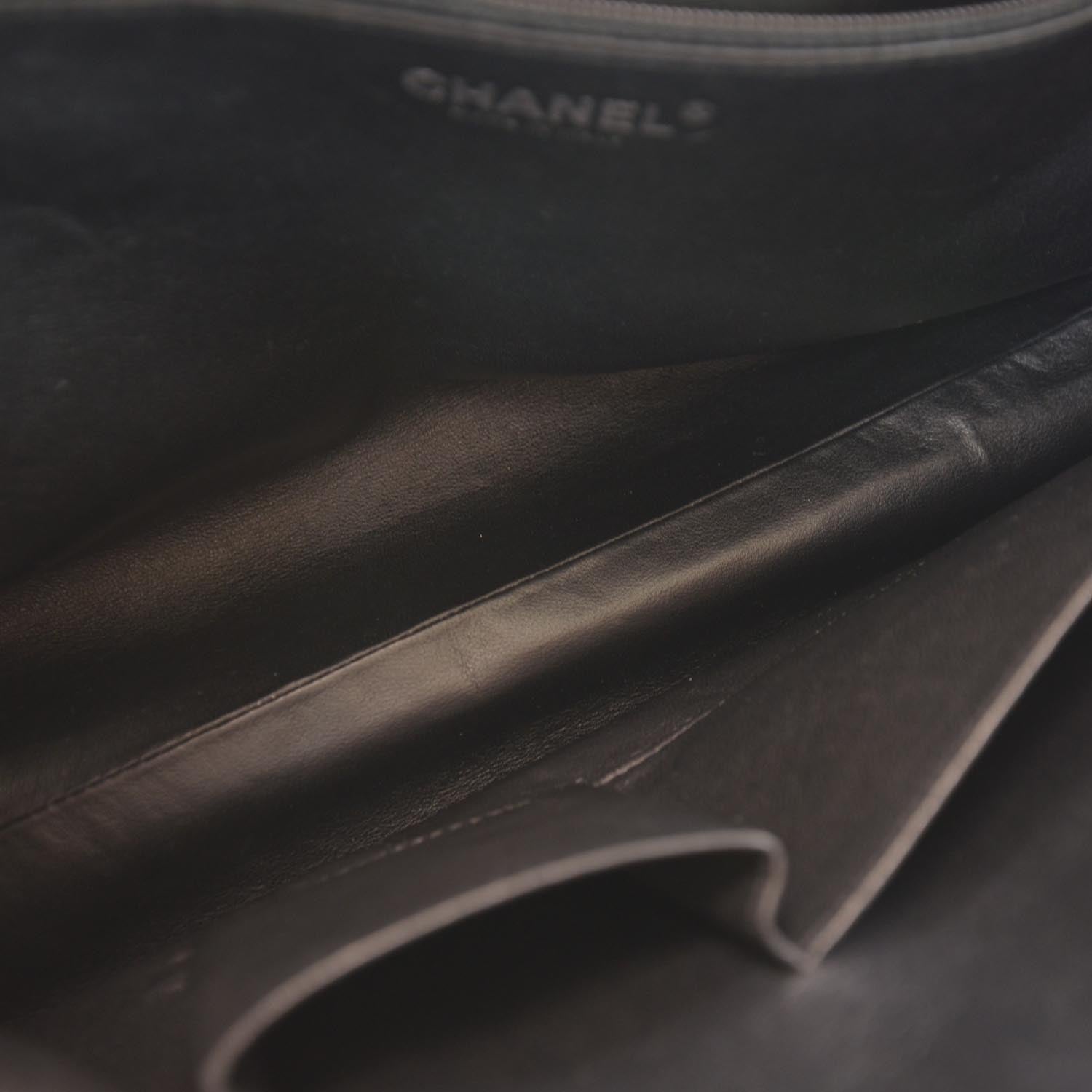 Chanel Patent Quilted Tote Black 7 of 8