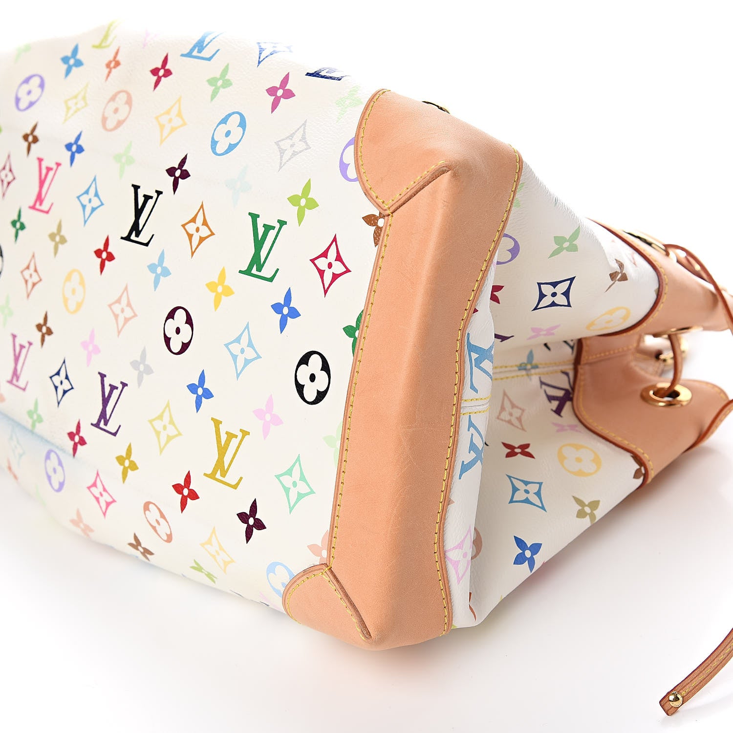 Louis Vuitton Monogram Multicolor Ursula White 10 of 12