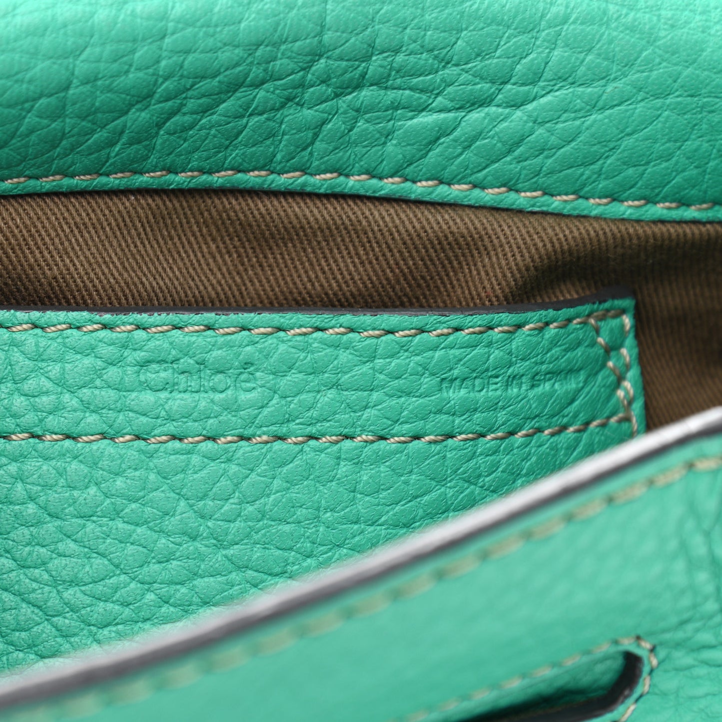 Calfskin Mini Marcie Round Crossbody Bag Jade Green