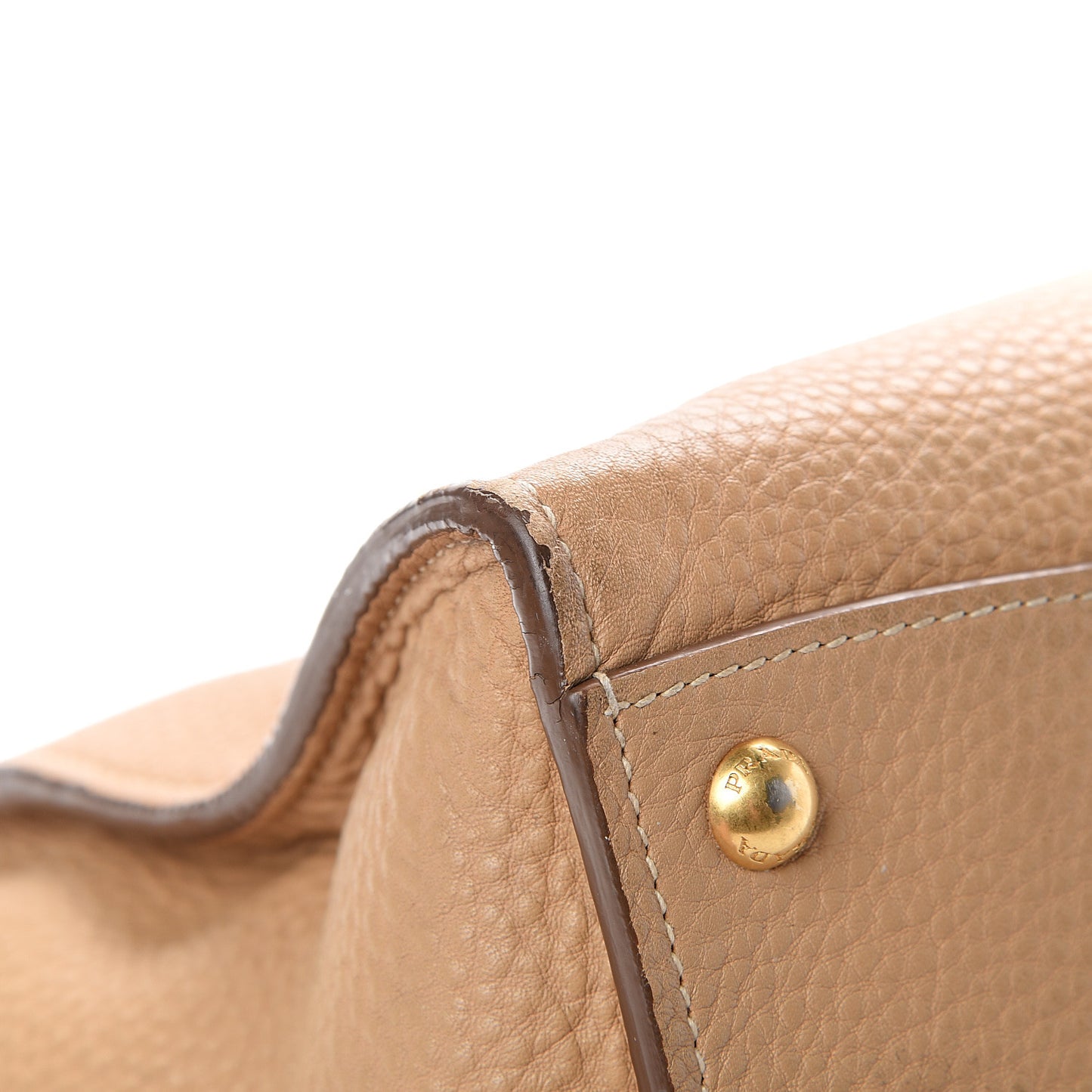 Vitello Phenix Shopping Tote Sabbia